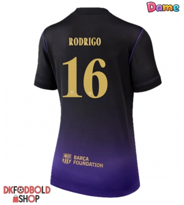Barcelona Rodri Hernandez #16 Udebanetrøje Dame 2026-27 Kort ærmer Barcelona Rodri Hernandez #16 Udebanetrøje Dame 2026-27 Kort ærmer